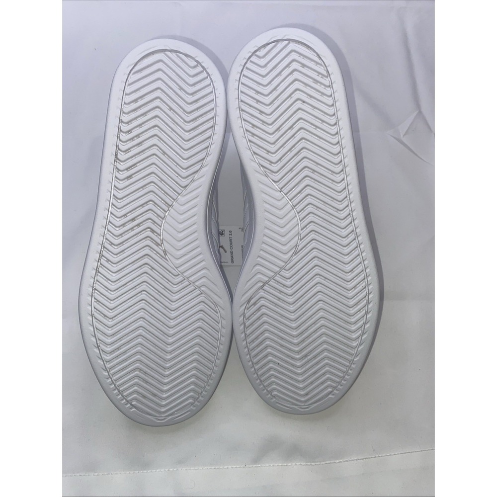 Adidas Grand Court 2.0 Women's Sneakers All White Size 7.5 GW9213. New #369 - Picture 8 of 9